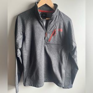 The North Face Canyonlands 1/2 Zip Fleece Men's Small Gray